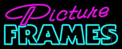 Pink Picture Frames 1 LED Neon Sign