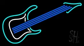 Guitar Logo LED Neon Sign