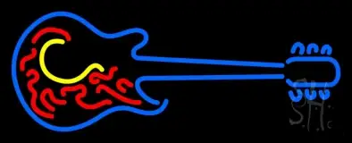 Logo Guitar 1 LED Neon Sign