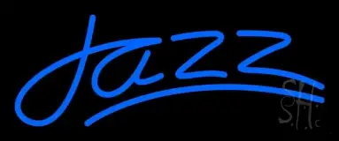 Blue Jazz Line 2 LED Neon Sign