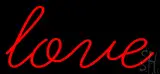 Red Love LED Neon Sign