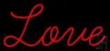 Cursive Love LED Neon Sign