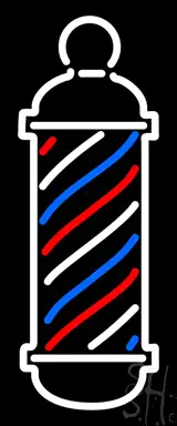 Barber Pole Logo LED Neon Sign