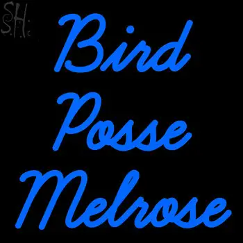Custom Bird Posse Melrose Neon Sign 3
