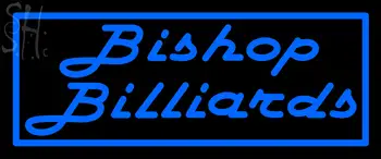 Custom Bishop Billiards Neon Sign 1