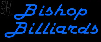 Custom Bishop Billiards Neon Sign 2
