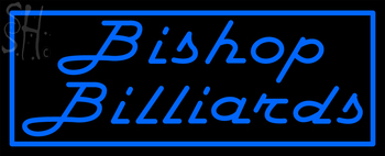 Custom Bishop Billiards Neon Sign  3