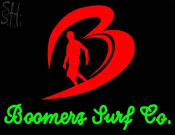 Custom Boomers Surf Co Neon Sign 1