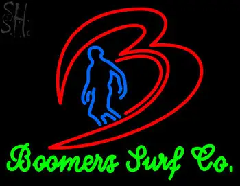 Custom Boomers Surf Co Neon Sign 3
