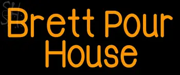 Custom Brett Pour House Neon Sign 2