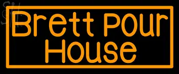 Custom Brett Pour House Neon Sign 3