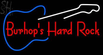 Custom Burhops Hard Rock Neon Sign 1