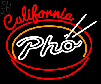 Custom California Pho Neon Sign 2