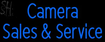 Custom Camera Sales And Service Neon Sign 3