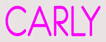 Custom Carly Neon Sign 1