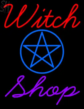 Custom Christopher Witch Shop Neon Sign 1
