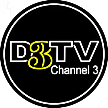 Custom D3tv Channel 3 Neon Sign 1