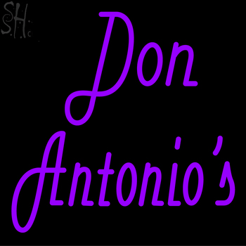 Custom Don Antonio Neon Sign 7