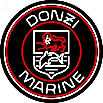 Custom Donzi Marine Logo Neon Sign 5