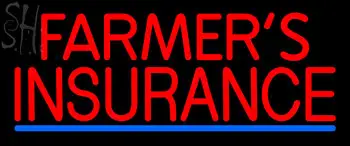 Custom Red Farmers Insurance Neon Sign 3