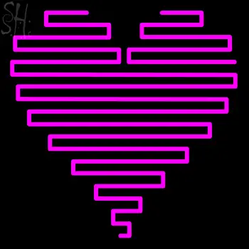 Custom Fitz Heart Logo Neon Sign 1