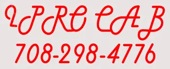 Custom Ipro Cab Phone Number Neon Sign 1