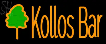 Custom Kollos Bar Mapleton Neon Sign 3