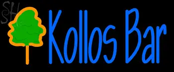 Custom Kollos Bar Mapleton Neon Sign 4