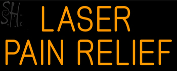 Custom Laser Pain Relief Neon Sign 4
