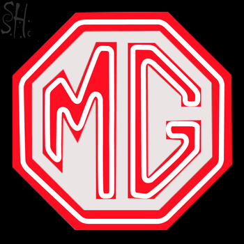 Custom Mg Logo Neon Sign 7