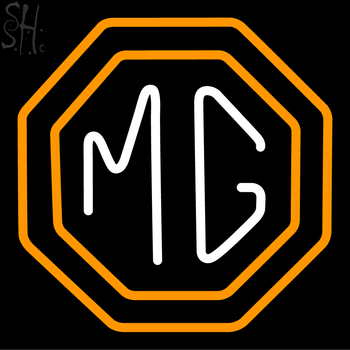 Custom Mg Logo Neon Sign 4