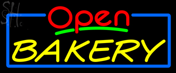 Custom Open Bakery Neon Sign 1