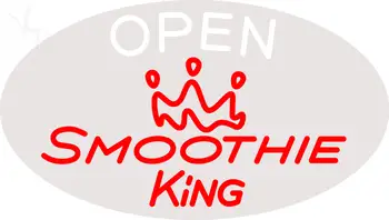Custom Open Smoothie King Logo Neon Sign 3