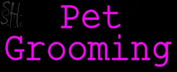 Custom Pet Grooming Neon Sign 3