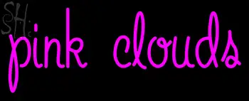 Custom Pink Clouds Neon Sign 4