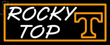 Custom Rocky Top T Logo Neon Sign 2