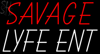 Custom Savage Lyfe Ent Neon Sign 2