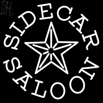 Custom Sidecar Saloon Neon Sign 1