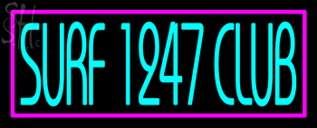 Custom Surf 1247 Club Neon Sign 2