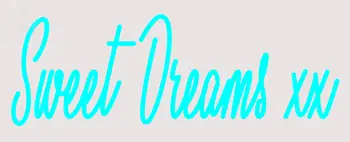 Custom Sweet Dreams Xx Neon Sign 4