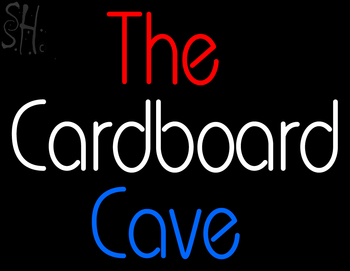 Custom The Cardboard Cave Neon Sign 4