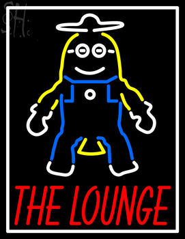 Custom The Lounge Neon Sign 2