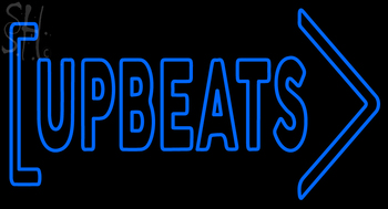 Custom Upbeats Logo Neon Sign 7