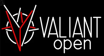 Custom Valiant Open Logo Neon Sign 2