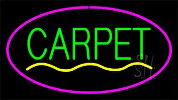 Carpet Purple Neon Sign