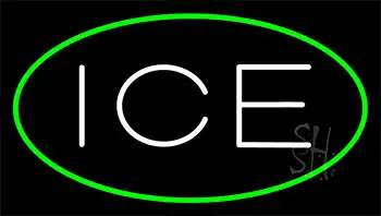 Green Ice Neon Sign