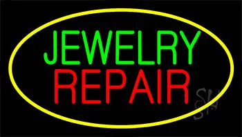 Jewelry Repair Animated Neon Sign