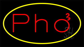 Pho Yellow Neon Sign