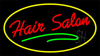 Hair Salon Red Neon Sign