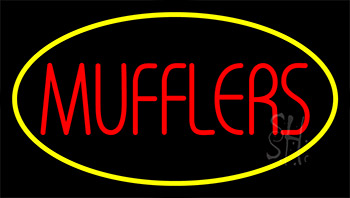 Mufflers Yellow Neon Sign